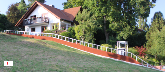 Ascenseur incline avec cabin